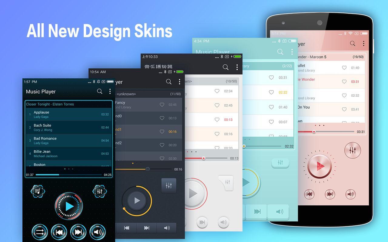 Music player for android free download song